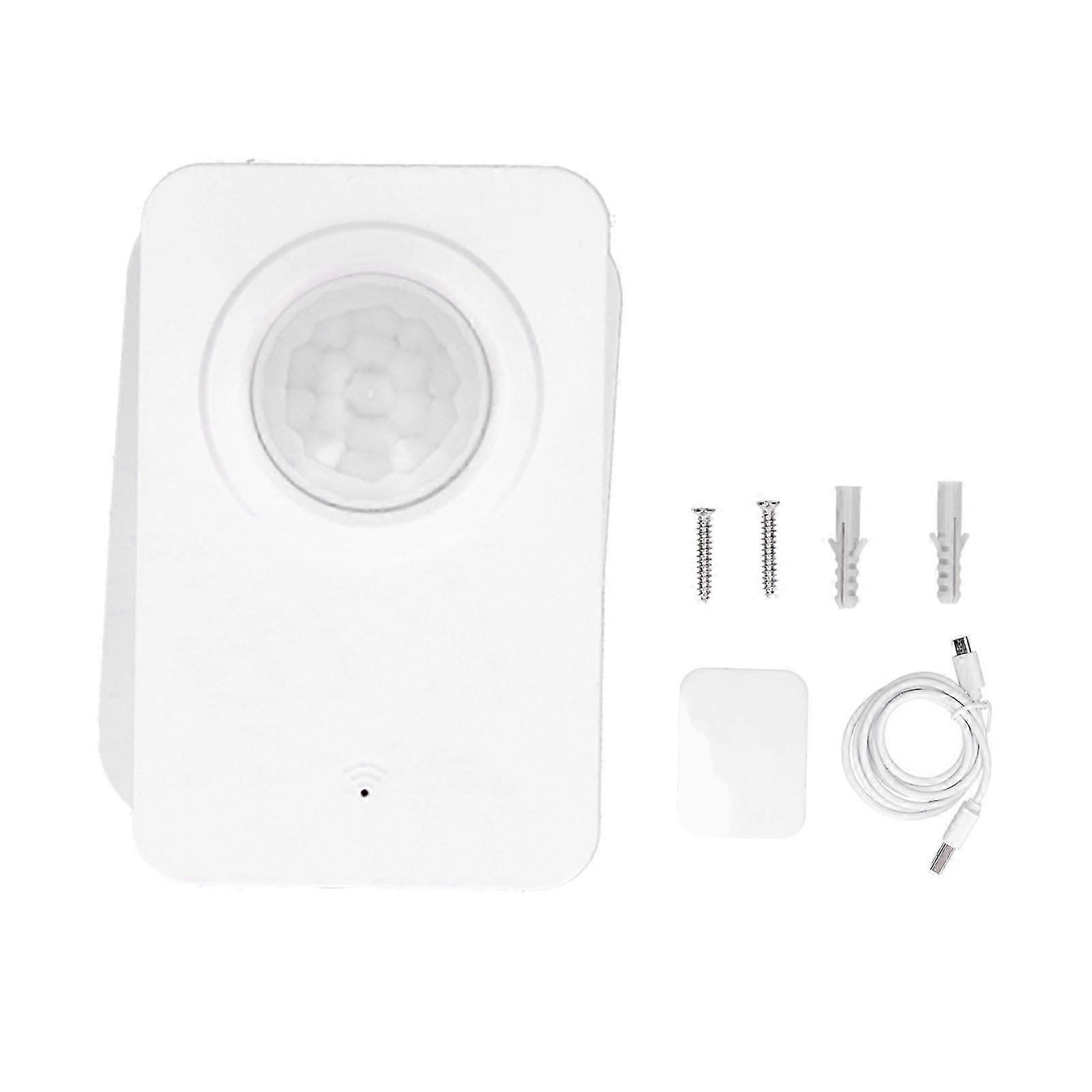 PIR Motion Sensor WiFi Smart APP Security Abnormal Alarm RemoteMonitoring Infrared Sensor for Tuya