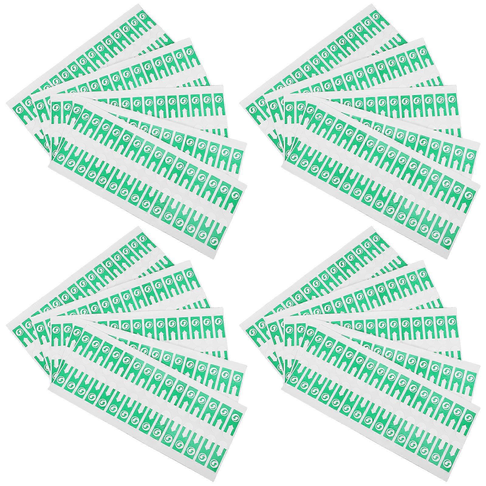 Opening Direction Sticker for Sealing with 1000Pcs Arrow Labels