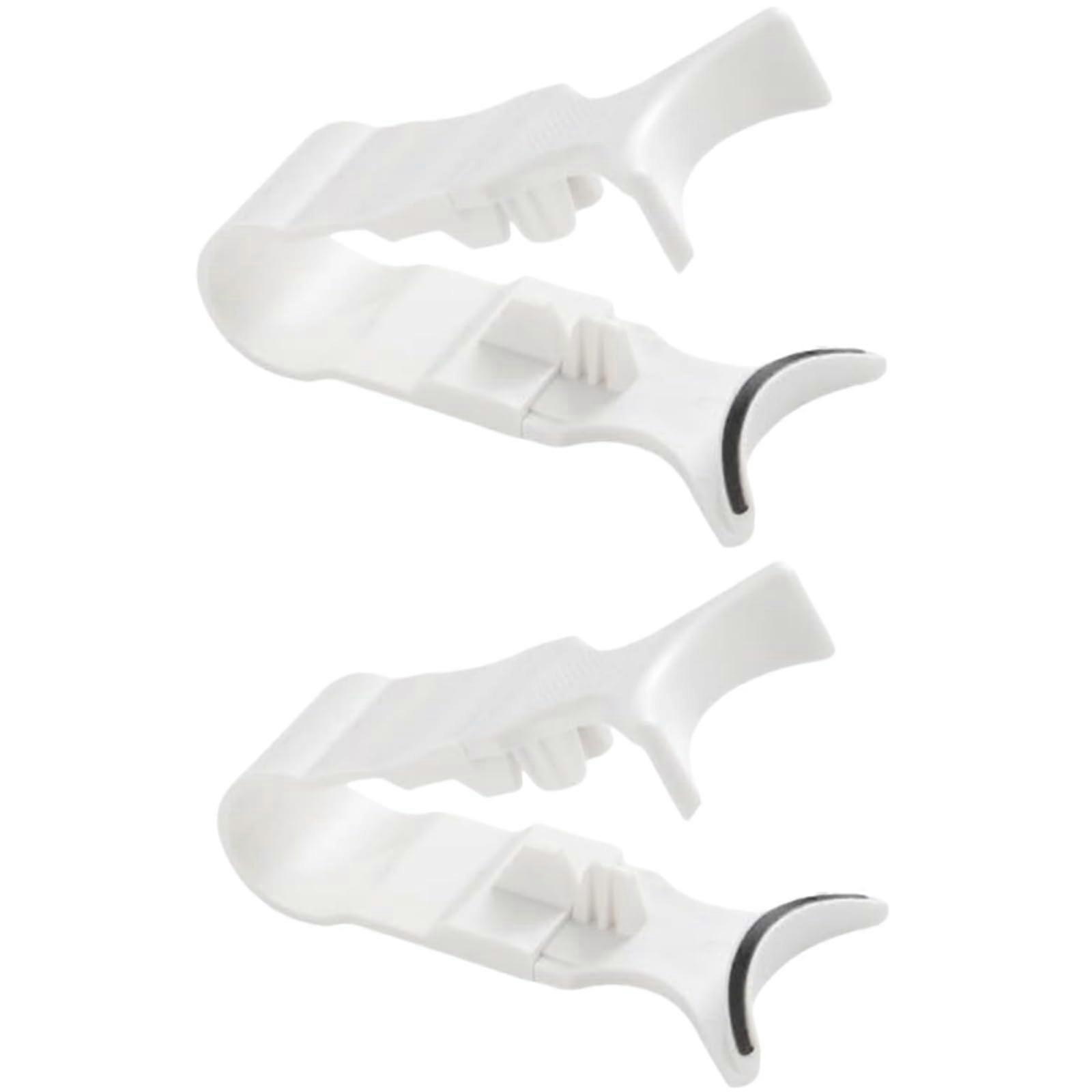 Magnetic Eyelash Applicator Set with Precision Alignment and White False Lash Clip, 2 Pcs