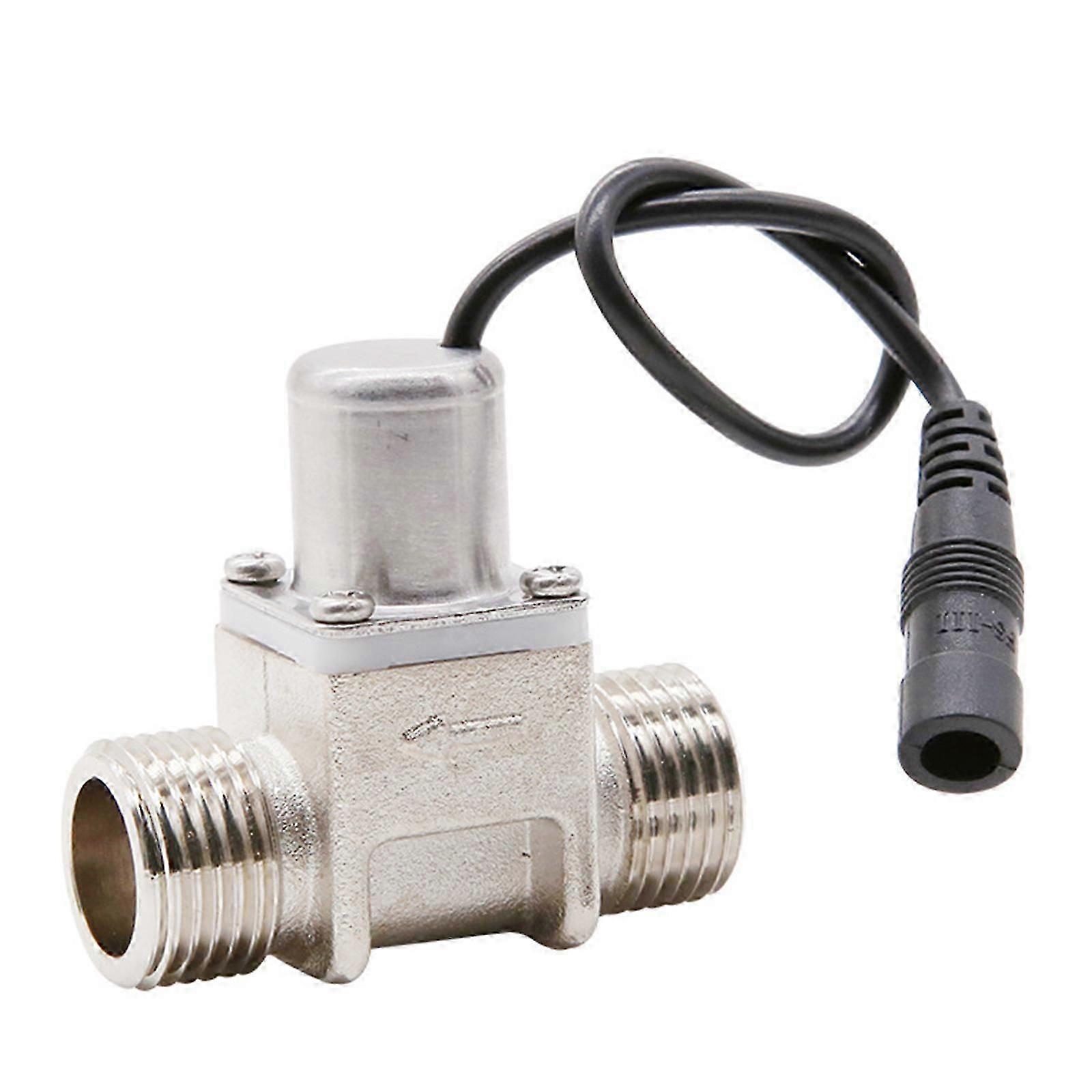 DC 4.5V 1/2" Electric Solenoid Valve Metal Pulse Electromagnetic Controller Automatic Sensor Flush-alve Flow Switch Edition 1226