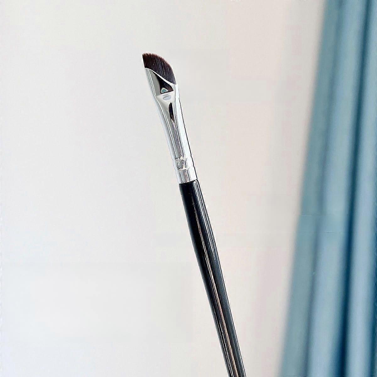 Precision Angled Eyeliner Brush with UltraThin Tip for Eyebrow and Eye Makeup Control