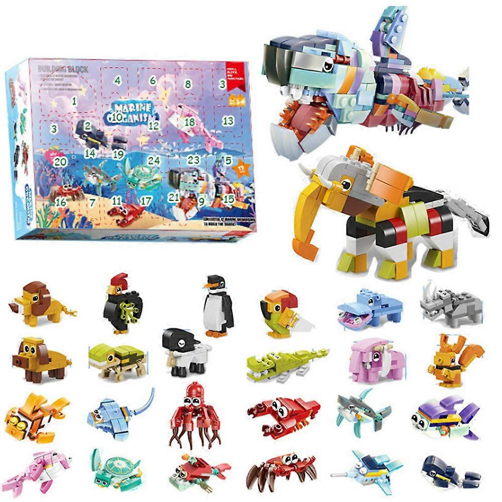 Advent Calendar 2025 Christmas Countdown Calendar with 24 Small Models