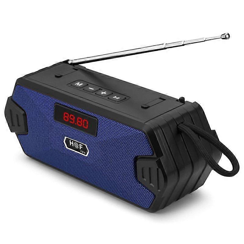 Portable Wireless Speaker Bluetooth Blue