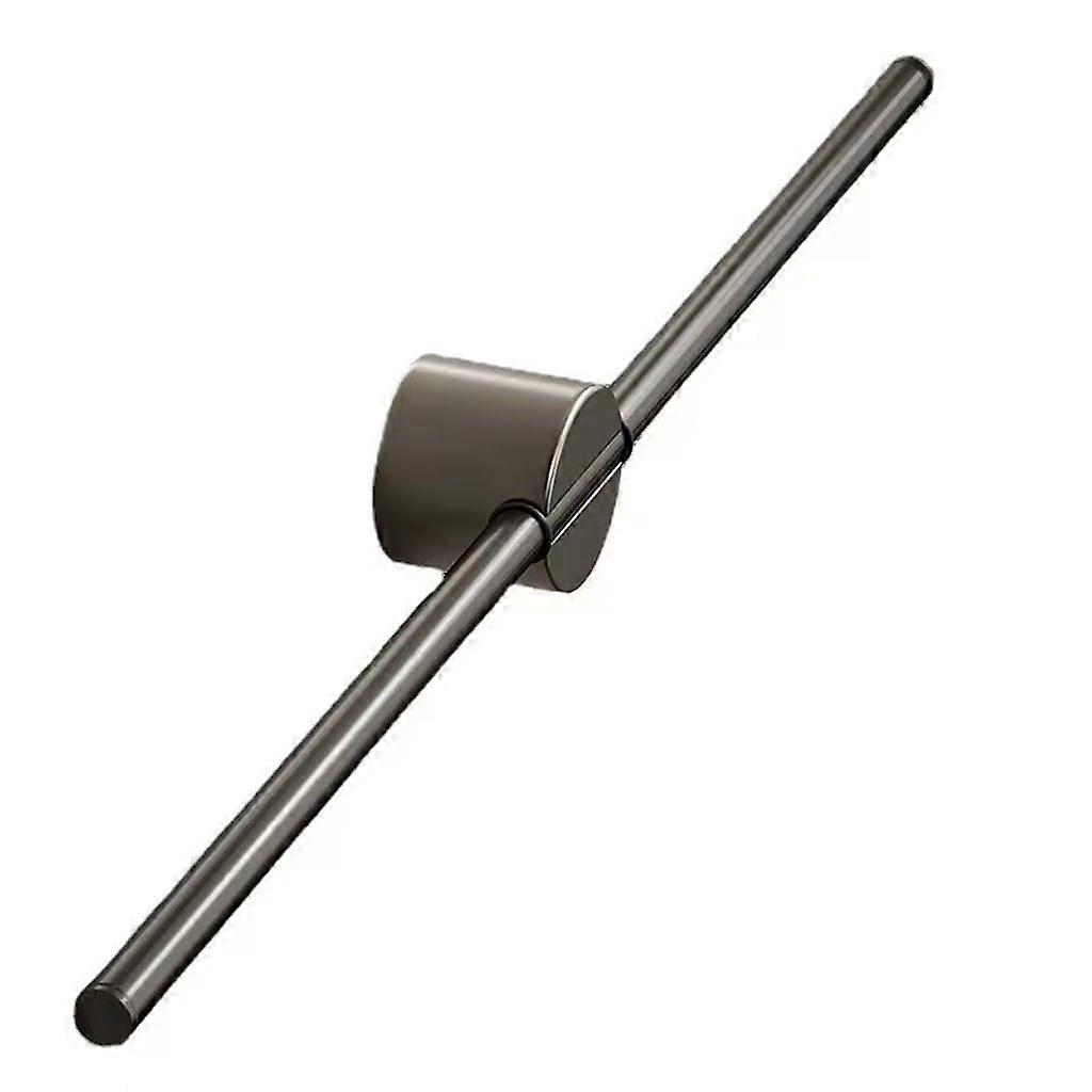 Bathroom Towel Rack NoDrill Rust Wall Mounted Holder Gray 40cm  Load Capacity