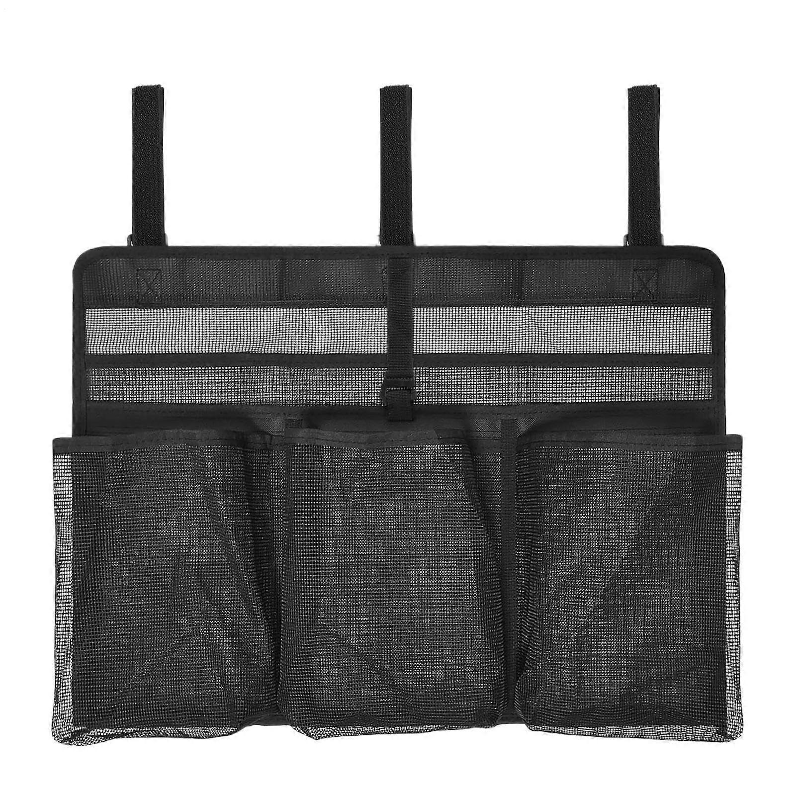 Camping Dish Drying Bag with Zipper, Large Capacity Foldable Mesh Rack for Outdoor Kitchen Use