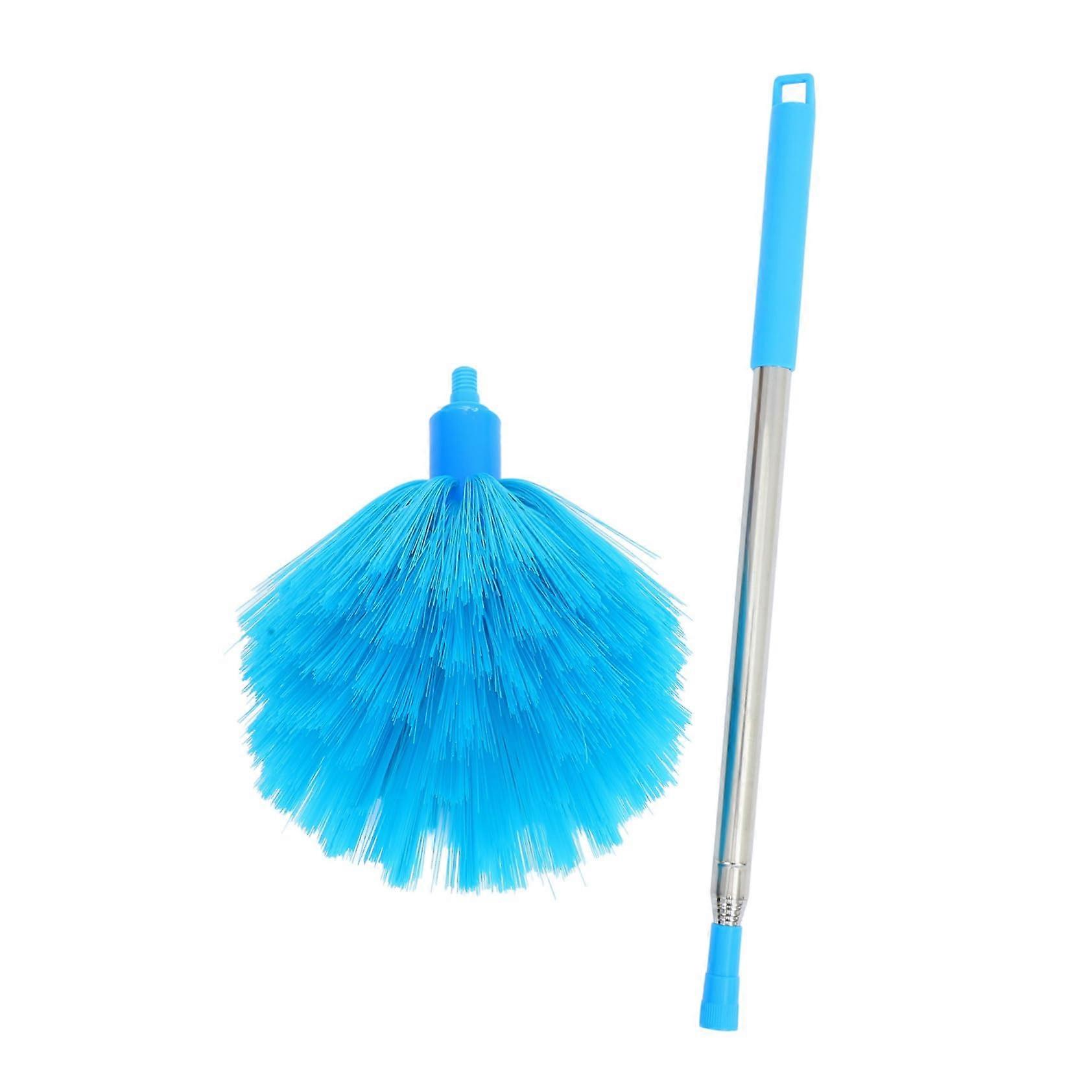 Ceiling Duster Telescopic Long Handle Hard Bristle Brush for  Ceilings and Cobweb Removal