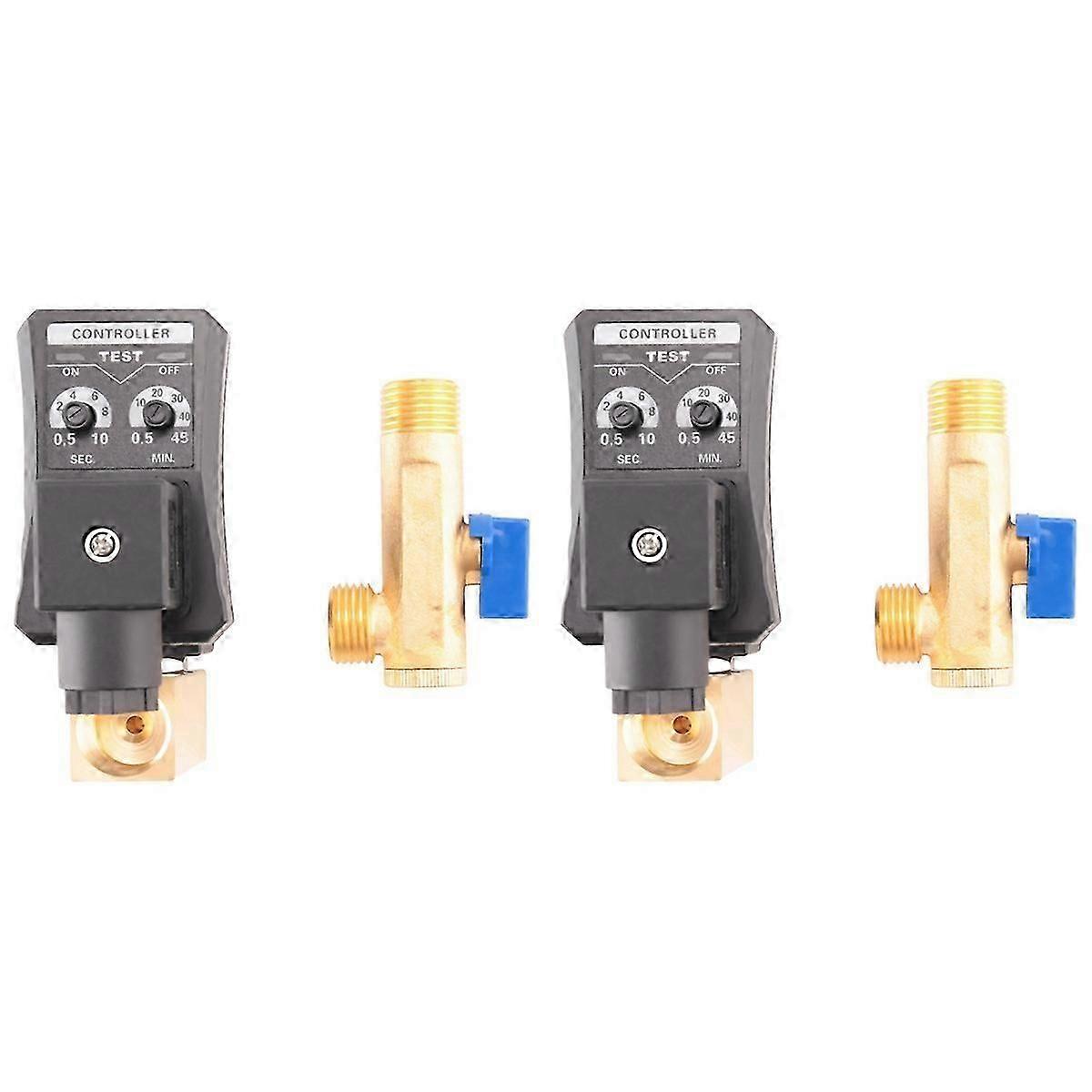 G1/2 230V Timed Drain Valve for Air Compressor Condensate Management