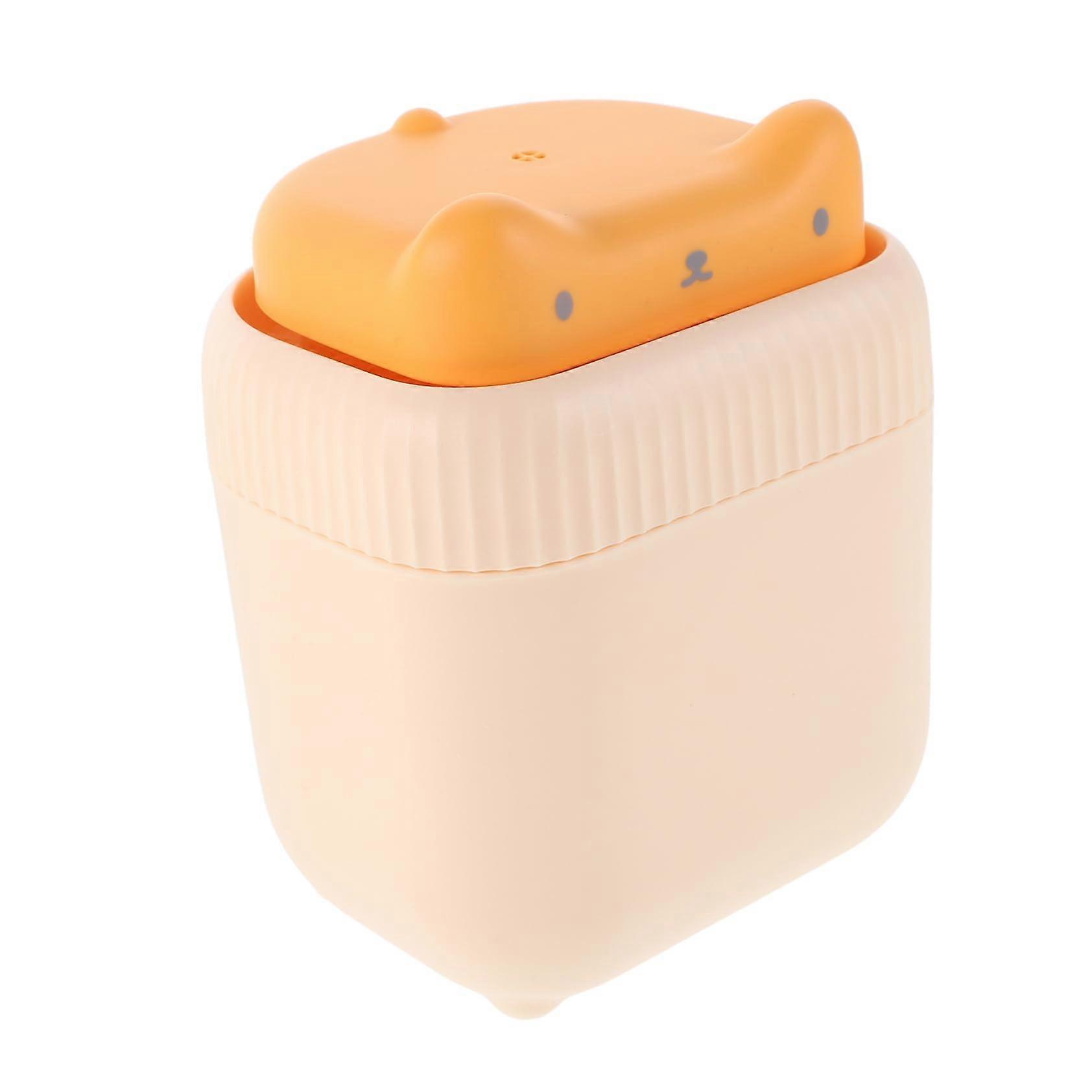 Liquid Soap Dispenser with Easy Press Pump, Refillable Plastic for Kitchen and Bathroom Use