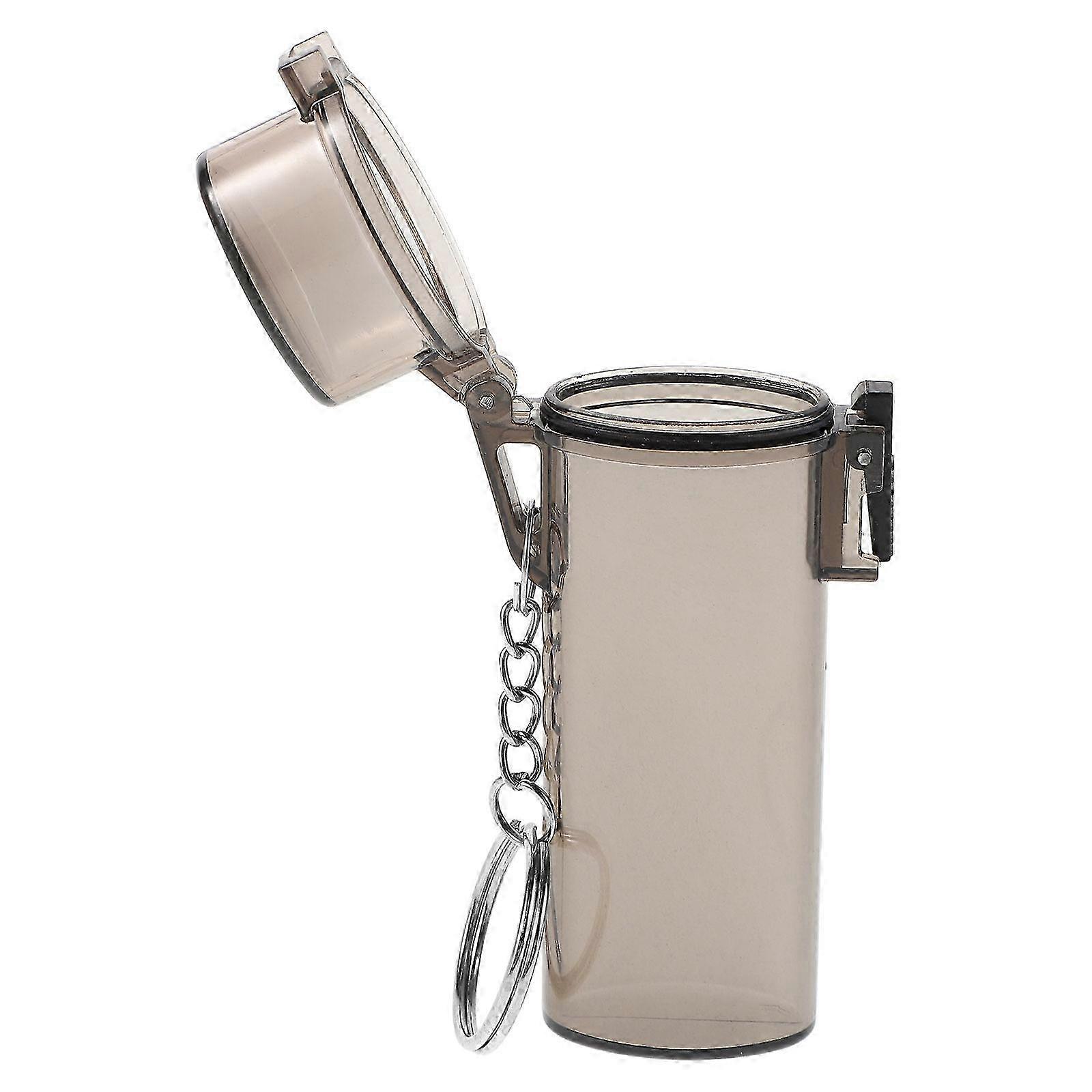 Waterproof Lighter Case Protective Sleeve with Keychain for Travel Use