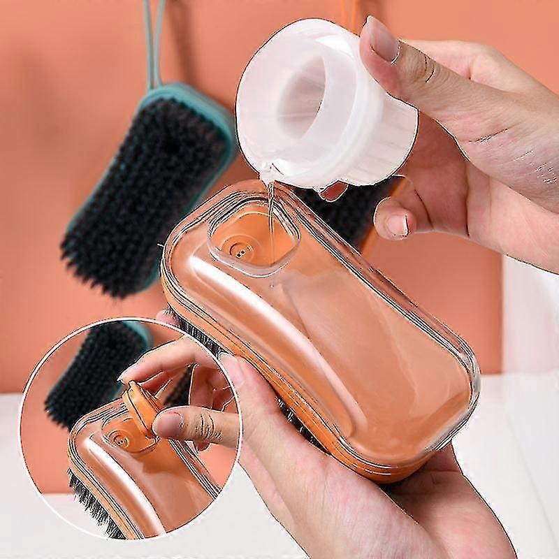 Add Liquid Laundry Plastic Brush Brush(blue)