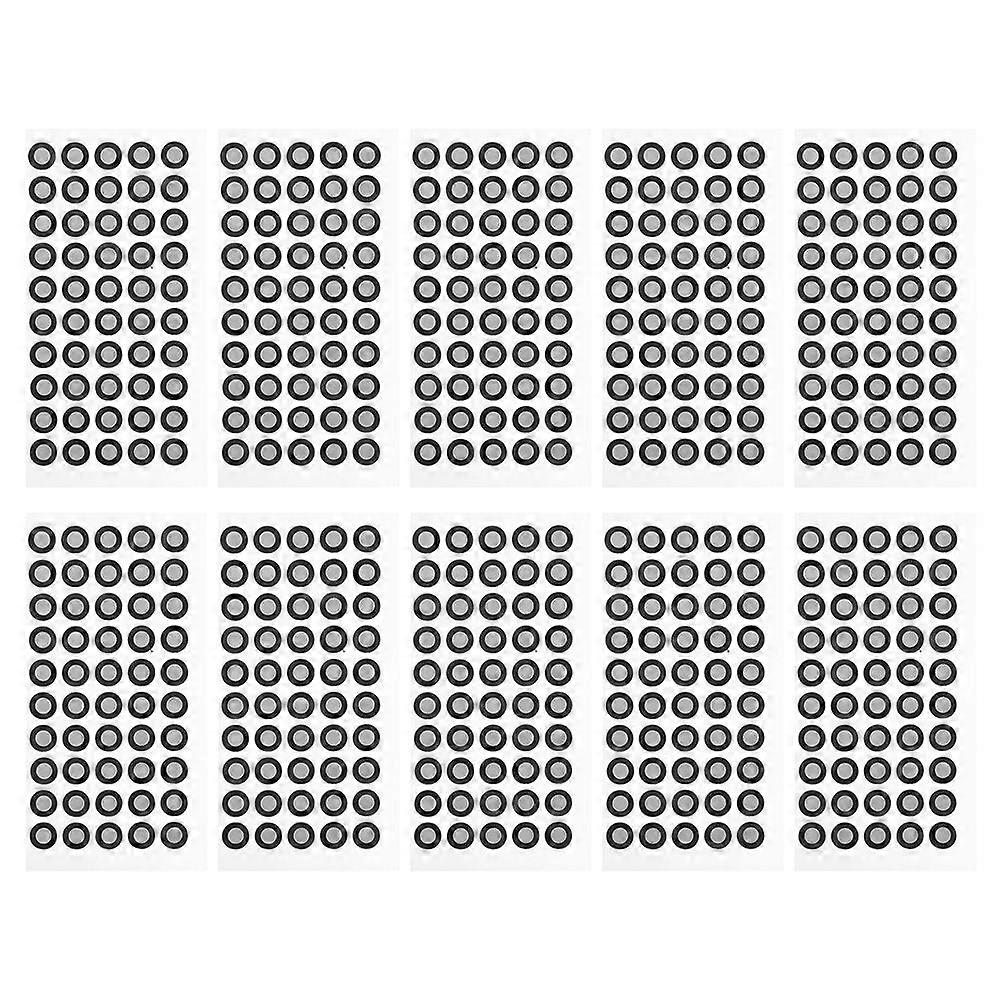 10 Sheets Reference Marker Point Reflective Film Marking Points 3D Scanner Supplies
