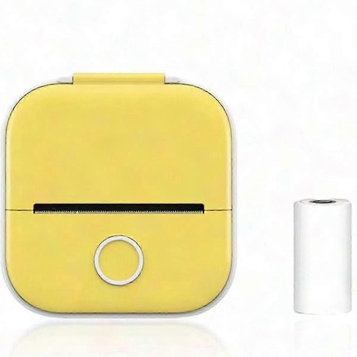 Mini Pocket Printer - Bærbar Instant Sticker Maker for bilder og notater