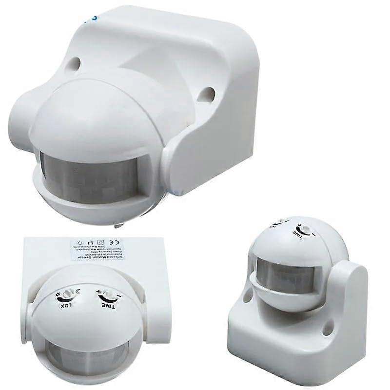 Outdoor PIR Motion Sensor Switch IP44 Waterproof Security Light Detector 220V Wide Range