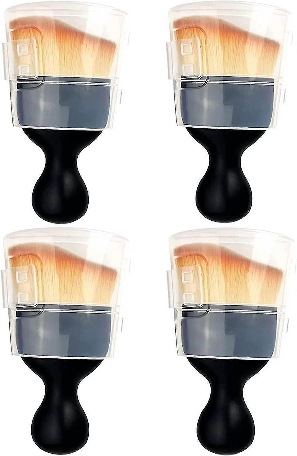 4-Piece Car Interior Cleaning Brush Set