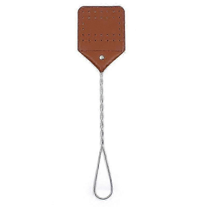 Matamoscas de cuero, resistente, paquete múltiple