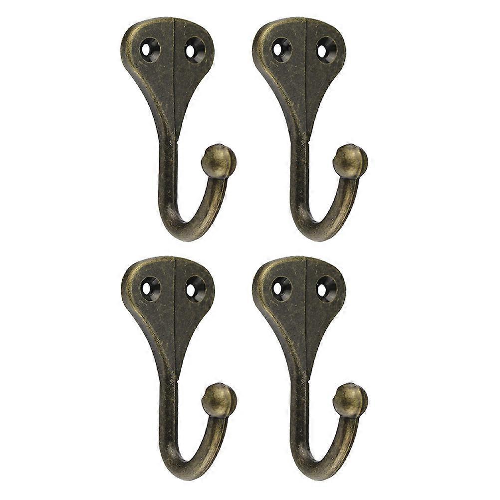 Convenient Clothes Hooks 4Pcs Multi-Function Coat Hooks Wall Mount