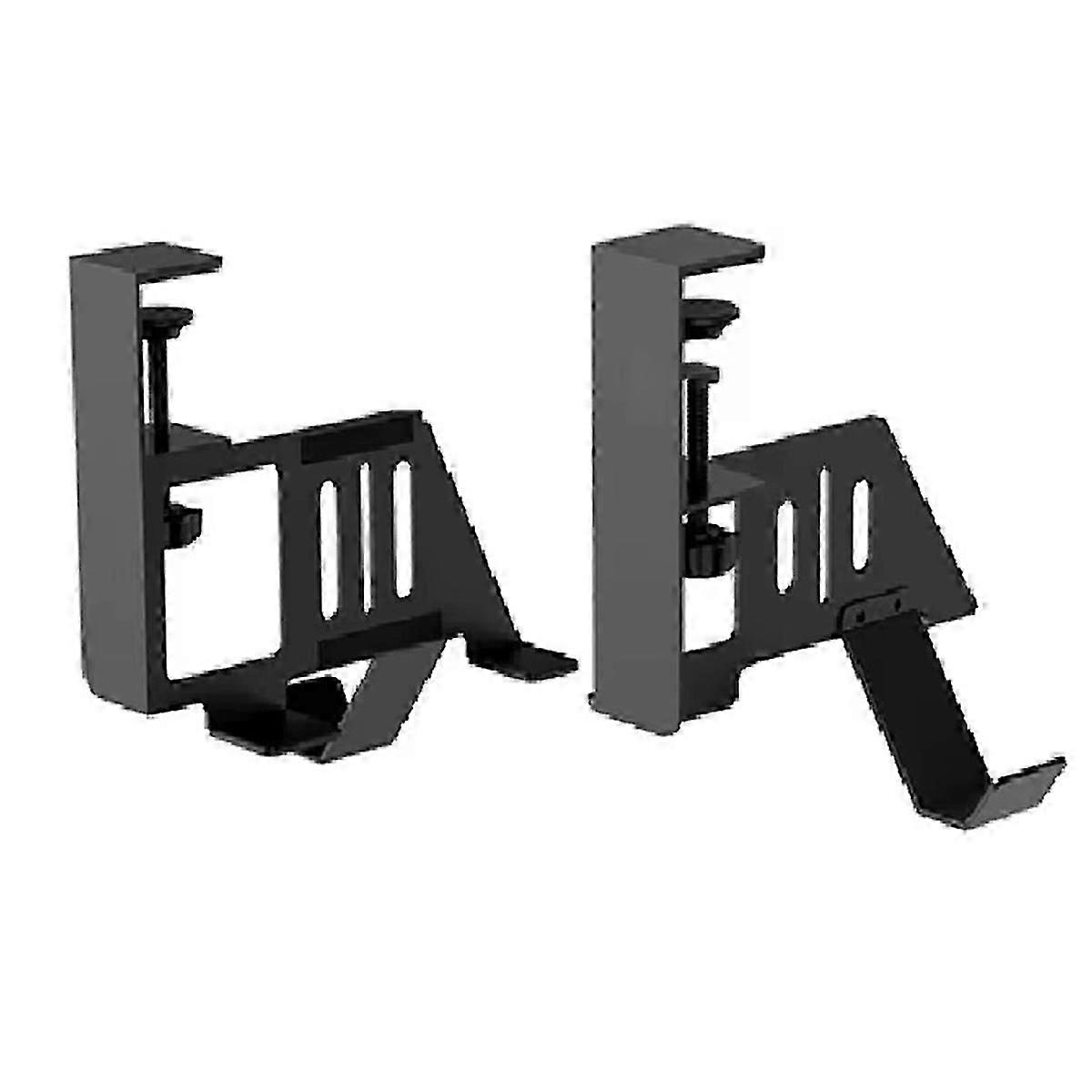 Under Table Hanging Holder compatible with /compatible with Slim Game Console Bracket Earphone Gamepad Desktop Game Controller