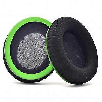 2-Pack Ear Pads for HyperX Cloud Stinger Core Green Color: Verde MC1