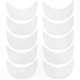 Set van 10 randinzetstukken voor baseballpetten, hoedvormers en voeringen.