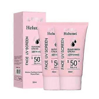 1-5x SPF50+ valkaiseva aurinkovoide kasvoille ja vartalolle, virkistävä ja kosteuttava öljy, 50ml_DUIBW