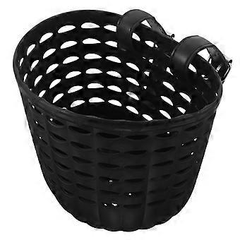 Cesta delantera de bicicleta para niños: Cesta de manillar de scooter de plástico para niños pequeños Accesorio de ciclismo de bicicleta multifuncional