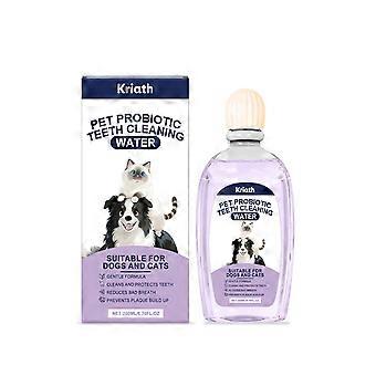 Pet Dental Care Spray 1 Box Plaque and Tartar Control Formula for Home Dental Care Rinses Away Without Residue Gentle on Sensitive Skin