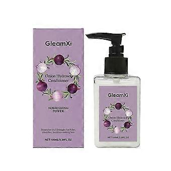 Gleamxi onion hydrosol conditioner - daily gentle for for dry, frizzy hair, smooth & shiny hair daily care