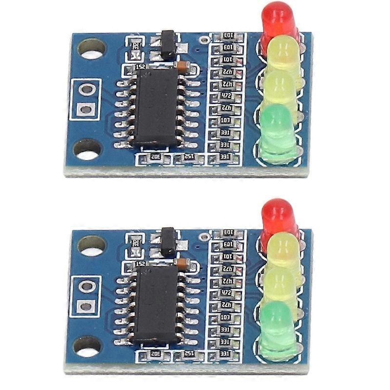 4 Indicator Board Battery 2Pcs with Level 4pcs Tester 12V Module Capacity Phase