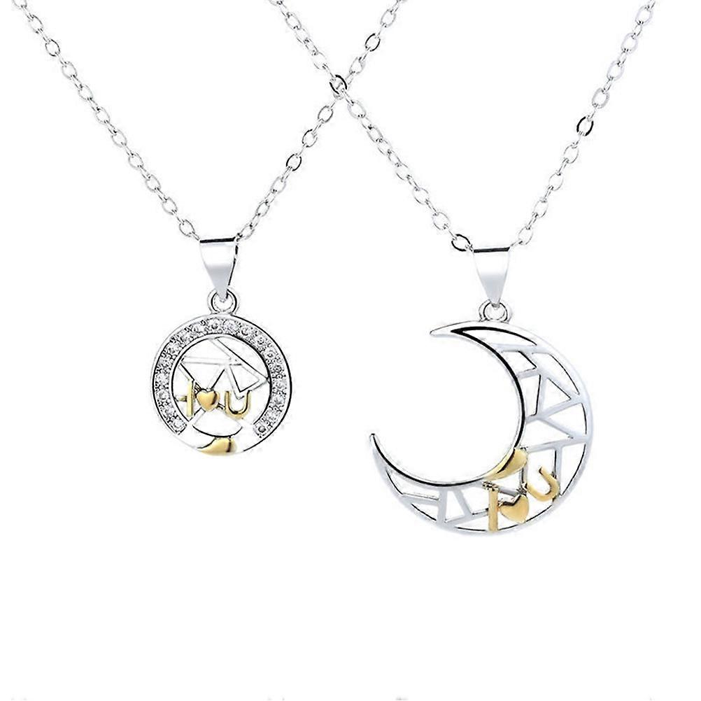 Collier de couple avec pendentif décoratif (1 ensemble)