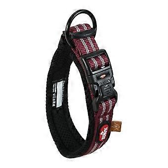 Zolux Bivouac Dog Collar Red Adjustable 25-35cm