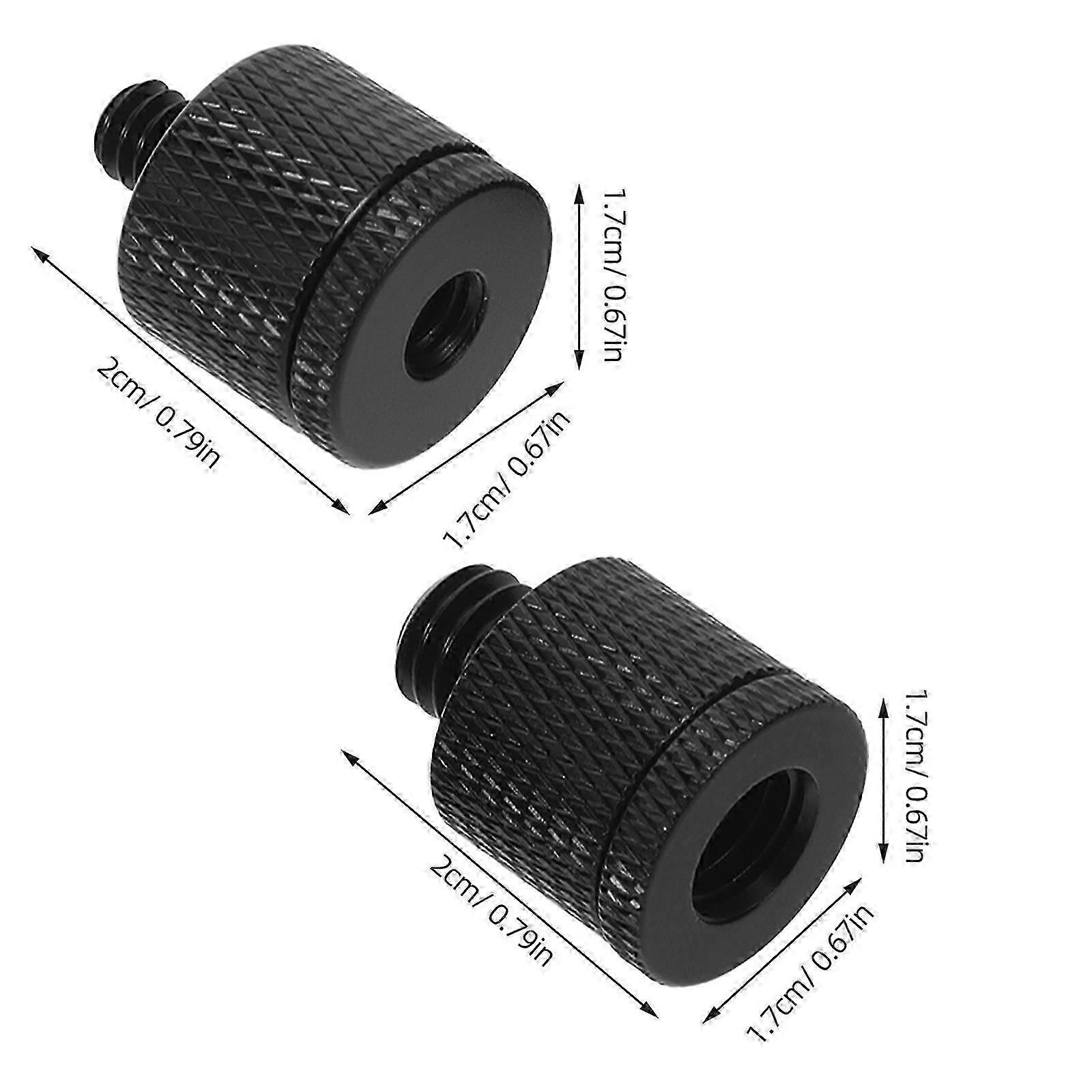 Mic Stand Adapter Screw for Tripod Mount Conversion 8Pcs Durable Metal Kit