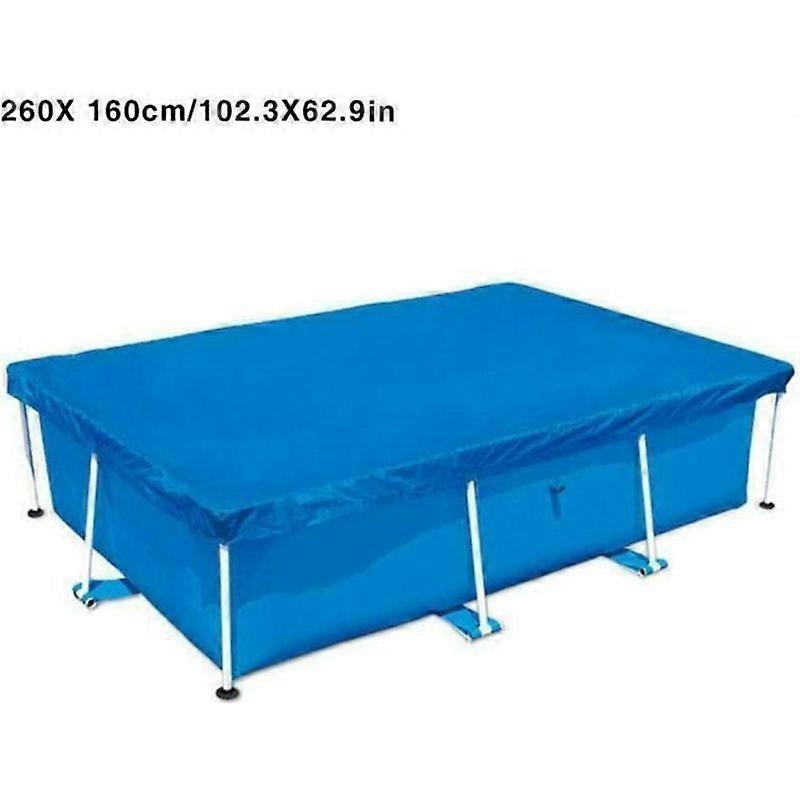 260cmx160cm Protective cover for rectangular swimming pool Blue