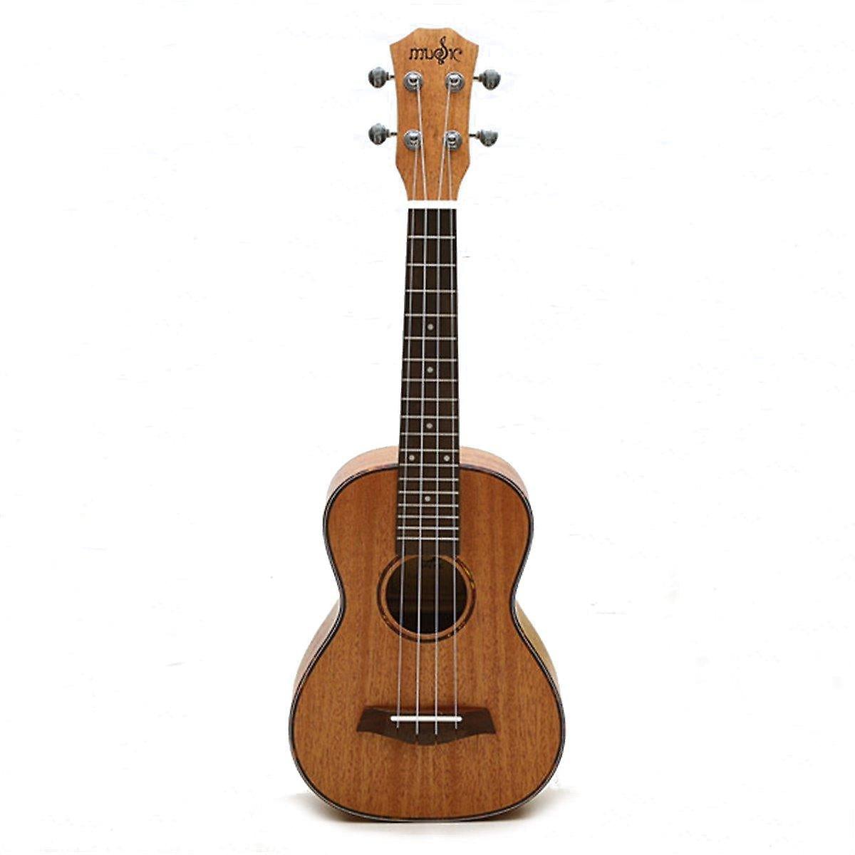 23 polegadas 26 Ukulele Natural Mahogany Madeira Nylon Corda Iniciante Instrumento Musical