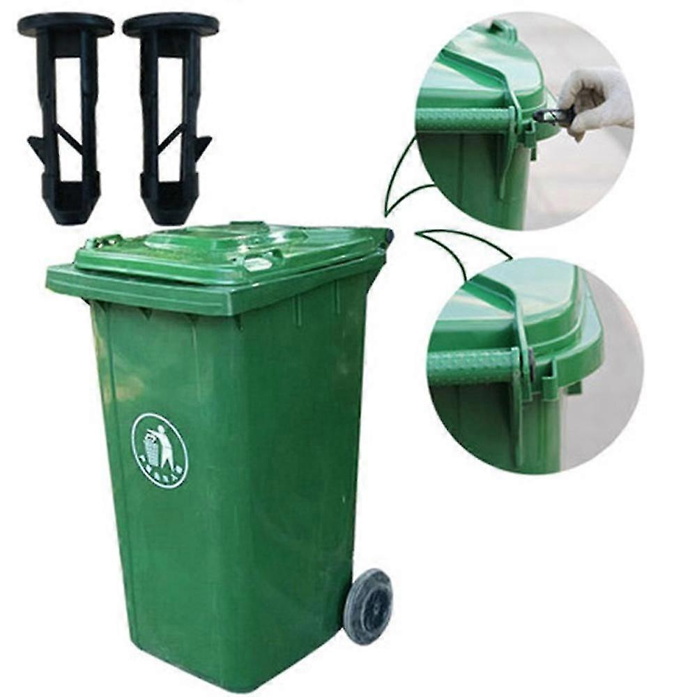 1/2pcs Wheelie Bin Fixer Plastic Hinge Pin Plug Link Bin Lid Fixing Tool