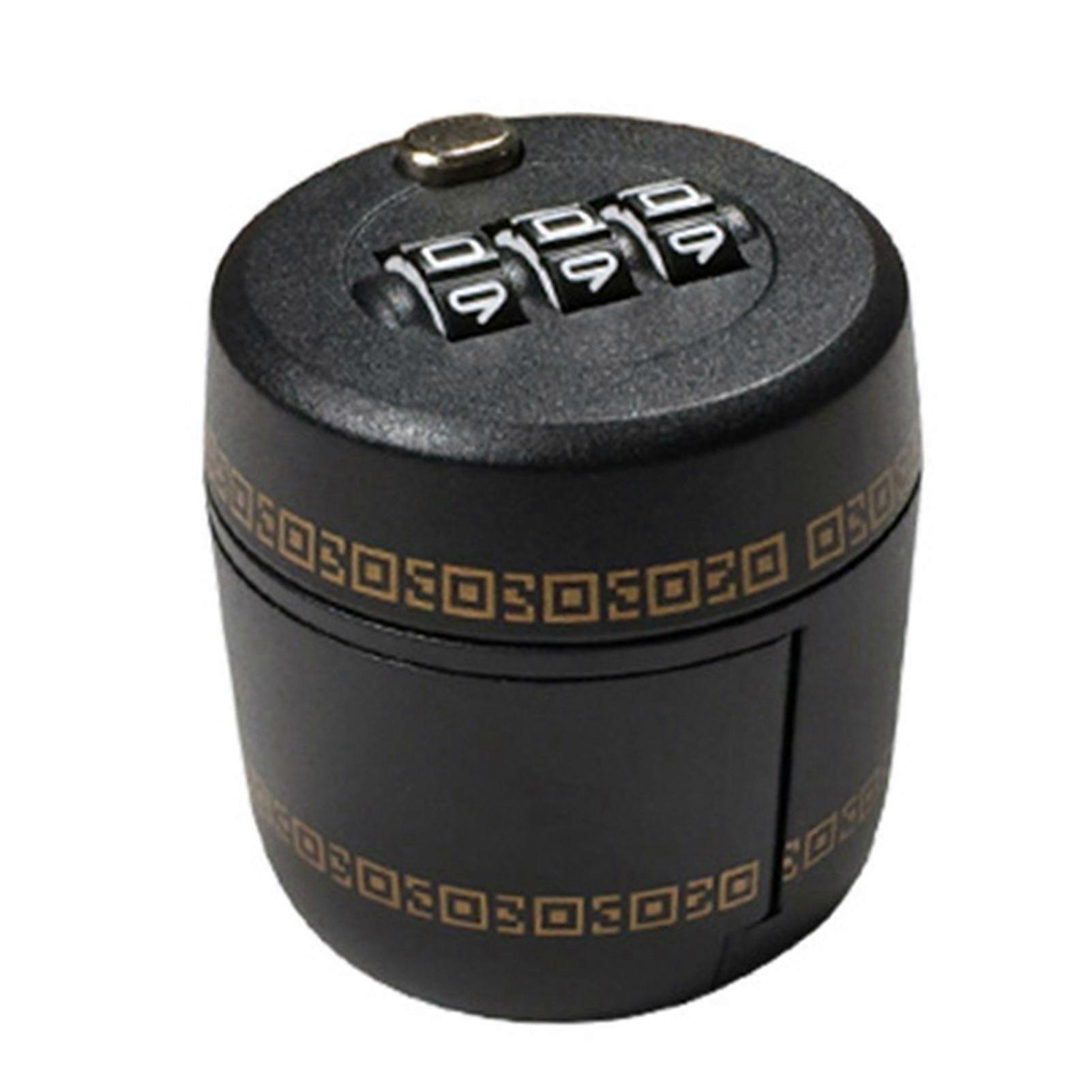 Bottle Code Lock Durable Environmental Protection PC Wine Bottle Cap Padlock for Bar