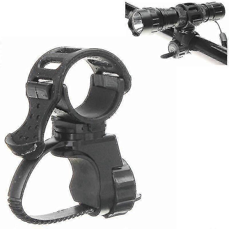 Flashlight Accessories 360 Degree Flashlight Torch Mount Holder Clamp Clip