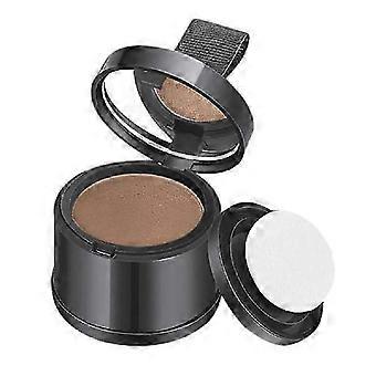 Hairline filler/shadow powder, waterproof Compatibleehead concealer, Compatible bald spots, white F1K6, light brown, 4.5g FASTXM