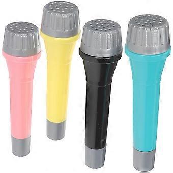 Party Microphone Toy Simulation Microphone Prop for Kids 12Pcs Set