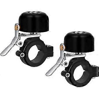 Fahrradklingel, Klassische Messing-Fahrradklingel, lautes Rennrad Mountainbike Horn Fahrradzubehör, 2er Pack