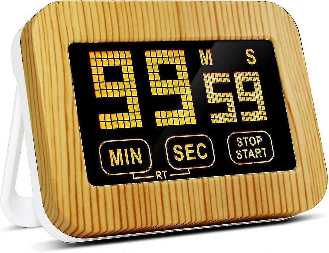 Kitchen Timer,touch Screen,lcd Digital,magnetic Countdown Timer, Stopwatch With Loud Alarm