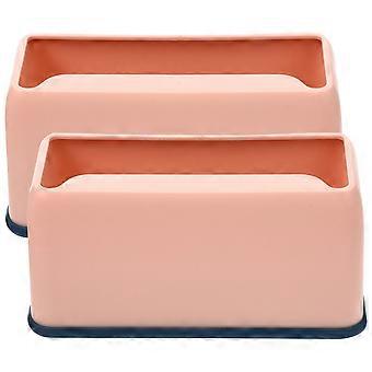 Suporte para pá de areia de gato, em plástico, para armazenamento prático, 2 unidades, rosa.