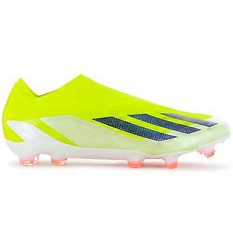 adidas X Crazyfast Elite LL FG Nauhattomat - Miesten jalkapallokengät, keltaiset nappulat IG0612