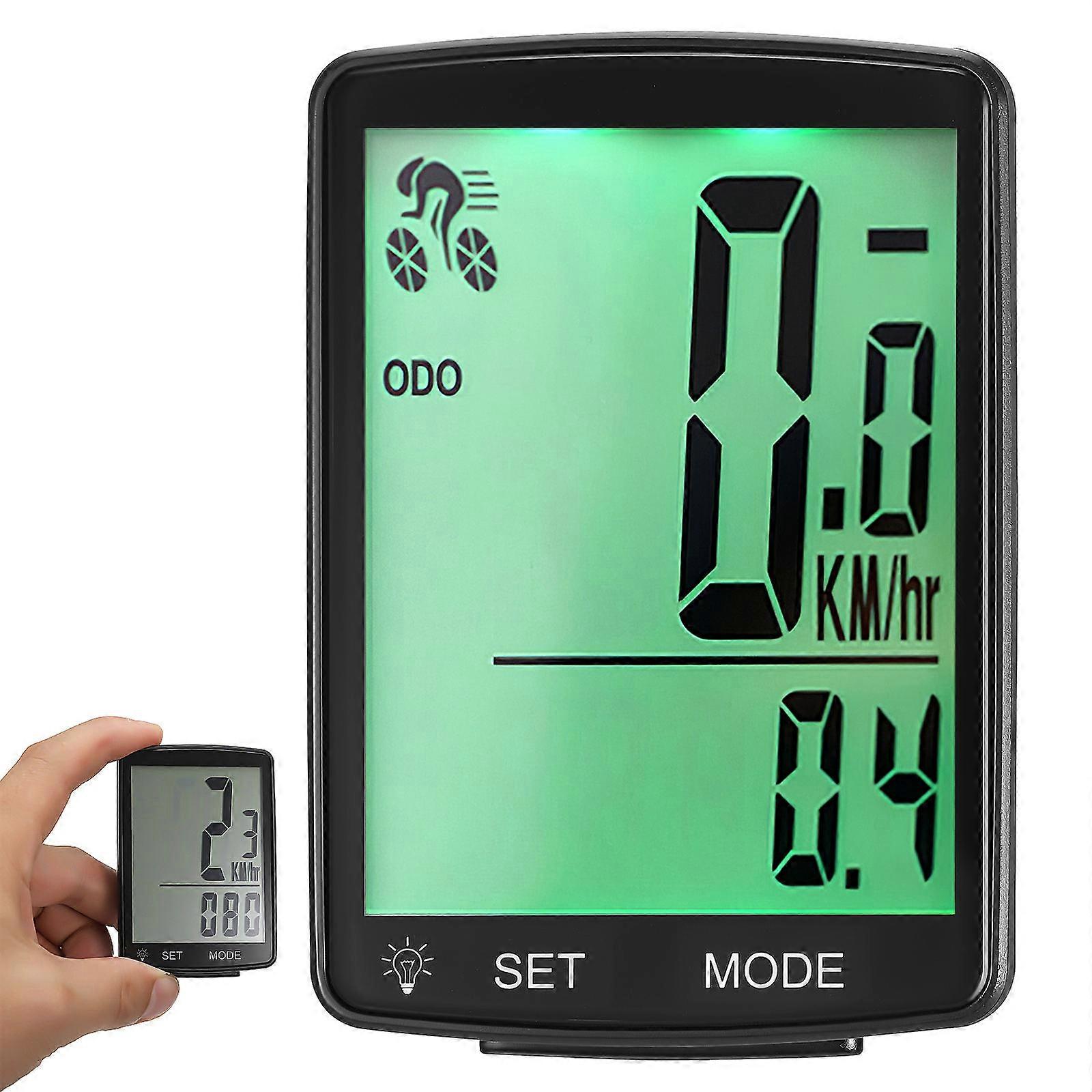 Wireless Bike Computer Bicycle Speedometer for Multifunction Cycling Use