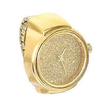 Powder Ring Watch for Women Ring Watch with Quartz Movement