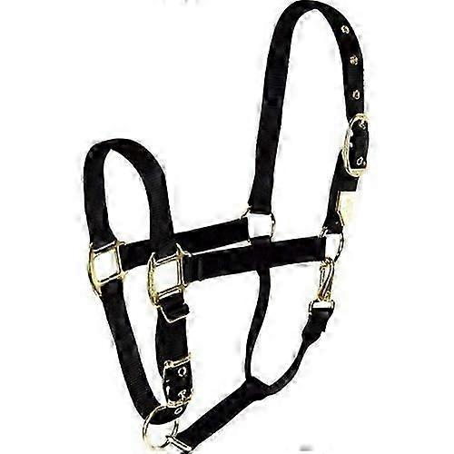 Adjustable Chin Halter W/Snap, 1 / AVG,Black