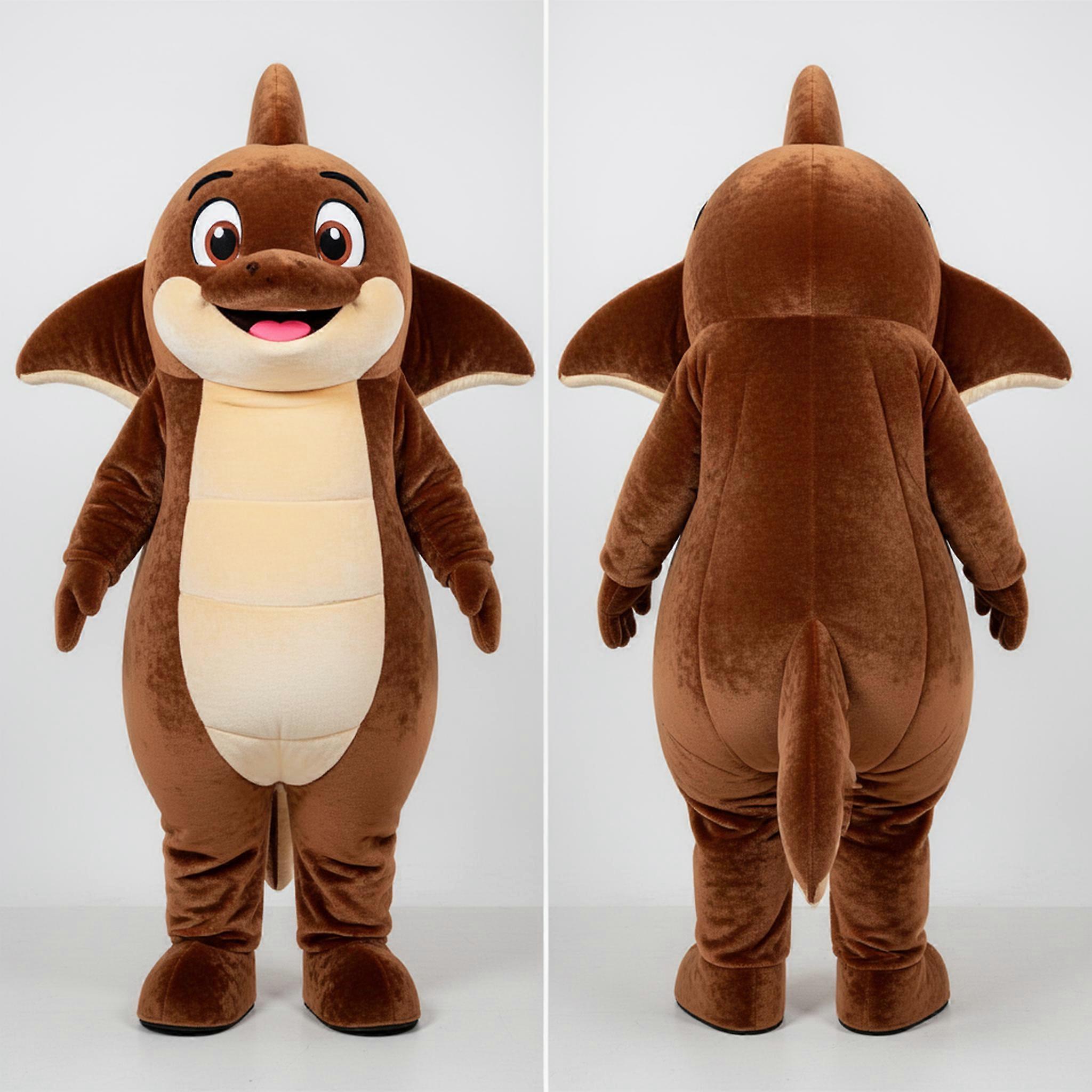 MASTICOT Chocolate Brown Friendly Ray Mascot