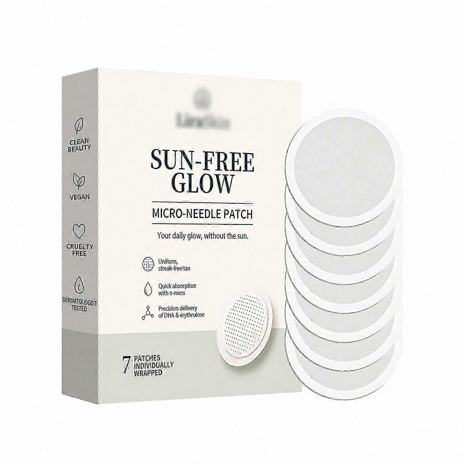 2pcs Tanning Care Patch, Body External Use, Mild Daily Care & Shaping Patch