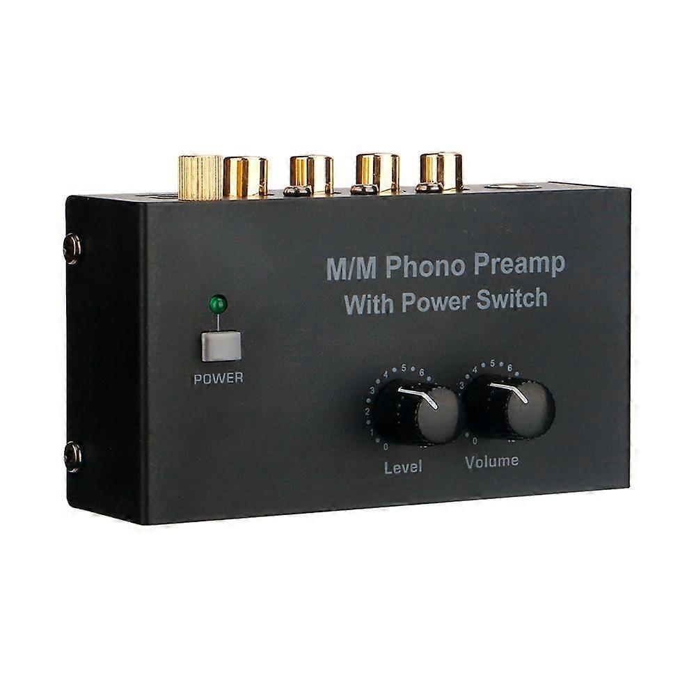 Vinyl Record Player Preamplifier, EU Plug PP500 EU Plug