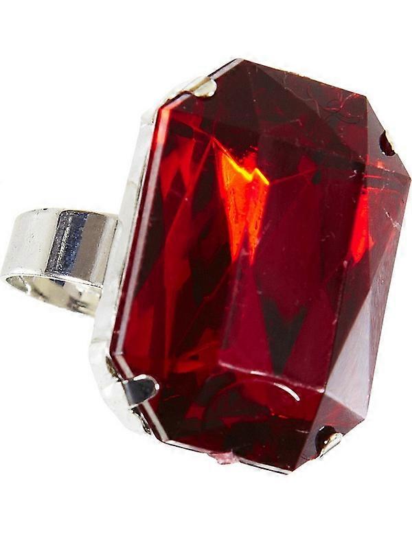 Halloween women's red stone ring