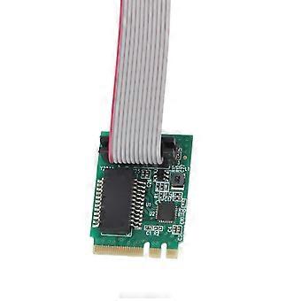 M.2 1000M Ethernet-netværkskort 10M/1G/100M Enkeltport RJ45 M.2 AE til RTL8111H Gigabit Ethernet-kort til stationær pc